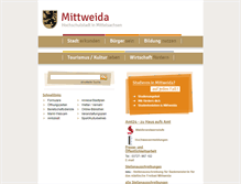 Tablet Screenshot of mittweida.de